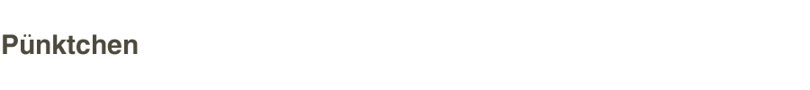 Pünktchen